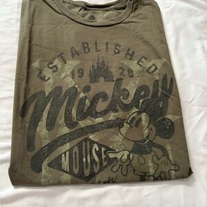 Disney Mickey Mouse Graphic Tee - Brown